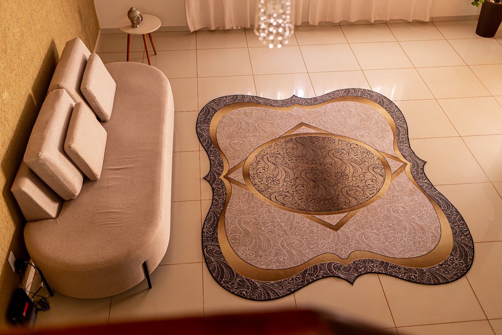 Sala e convivência — Pousada Casa Shanti