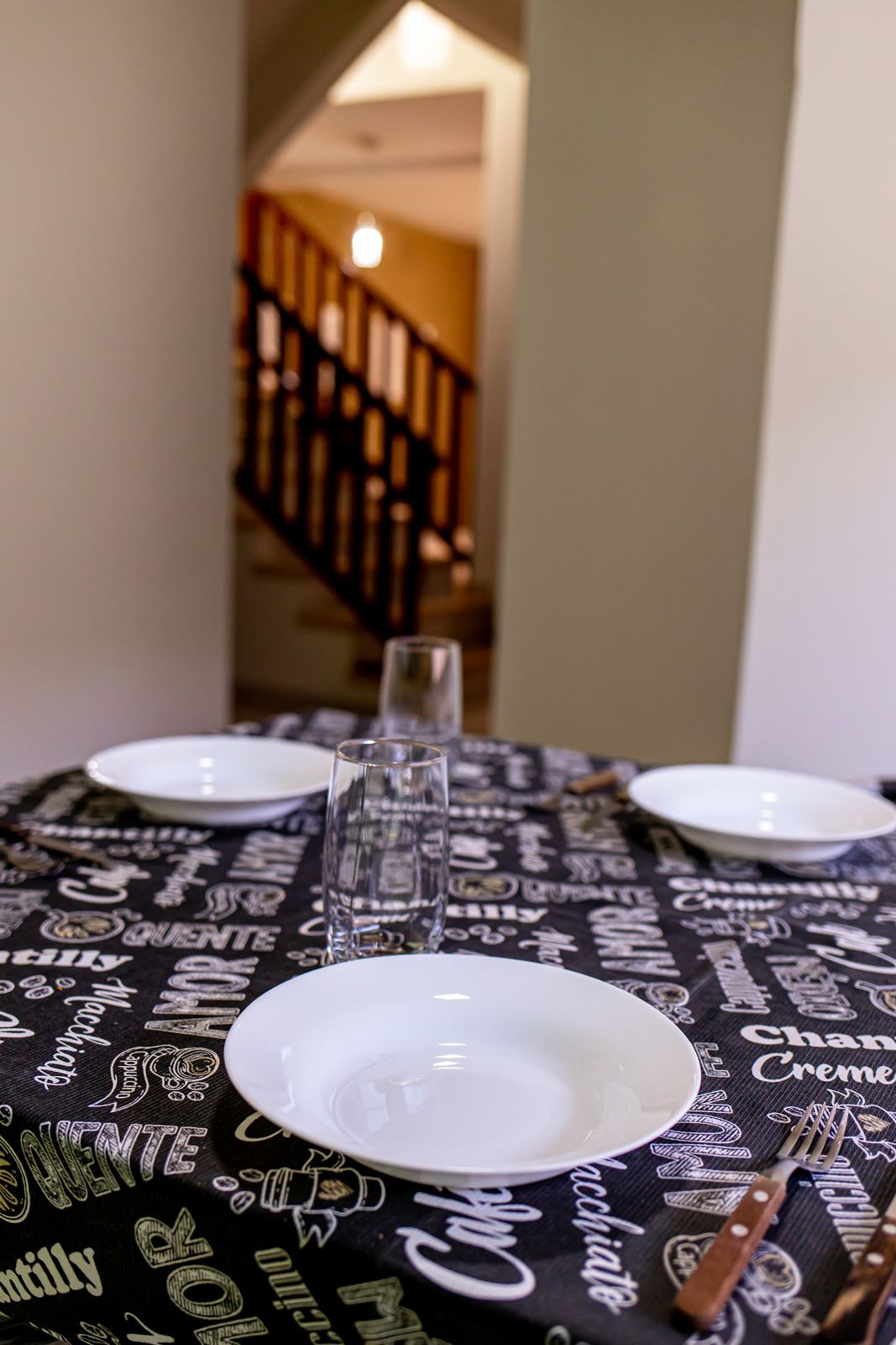Sala e convivência — Pousada Casa Shanti