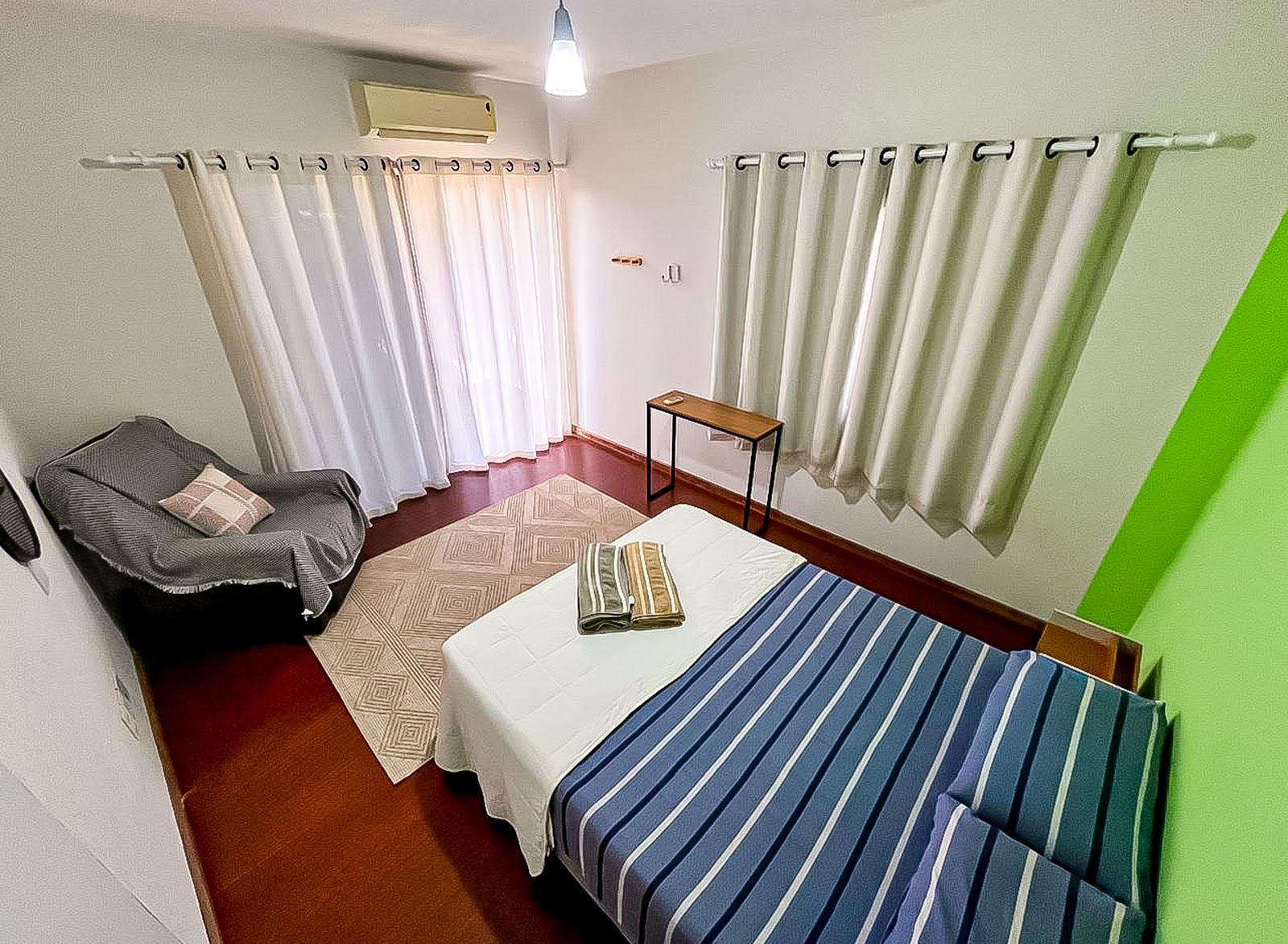 Quartos de casal da Pousada Casa Shanti